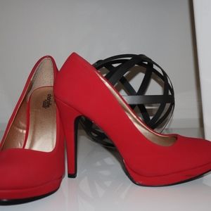 Bright Red heels